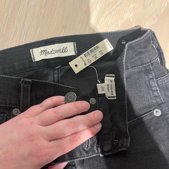 NWT MADEWELL SKINNY HIGH RISE JEANS - Picture 2 of 5